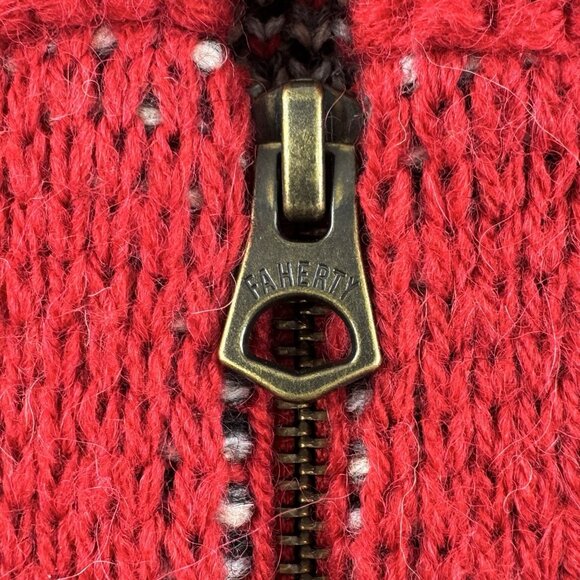 Faherty Steven Paul Judd Thunderbird Cardigan Sweater Men’s L Alpaca Wool Native - Picture 9 of 16